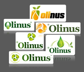 Propozycje logotypów dla firny OLINUS